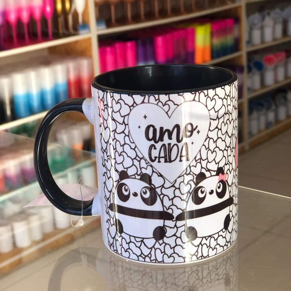 Caneca Color Cerâmica