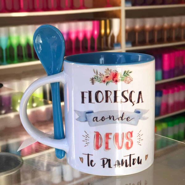 Caneca Reta de Colher
